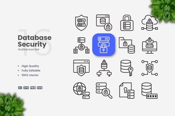 Database Security Icons: A Versatile Tool for Visual Communication