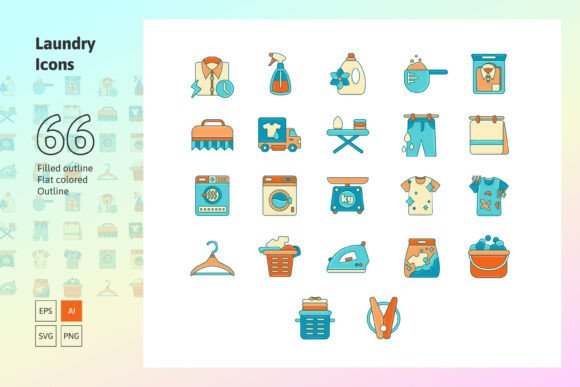 Laundry Icon Set: A Must-Have for Modern Designers