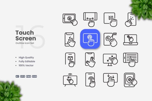 Touch Screen Icons: The Ultimate Tool for Modern Design